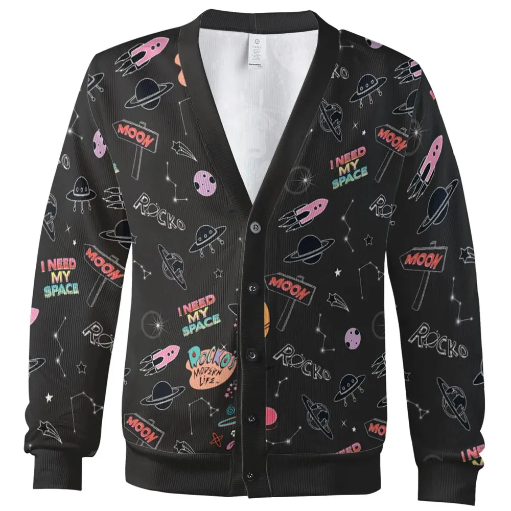 Rocko Space Out Rocko's Modern Life Cardigan - 2