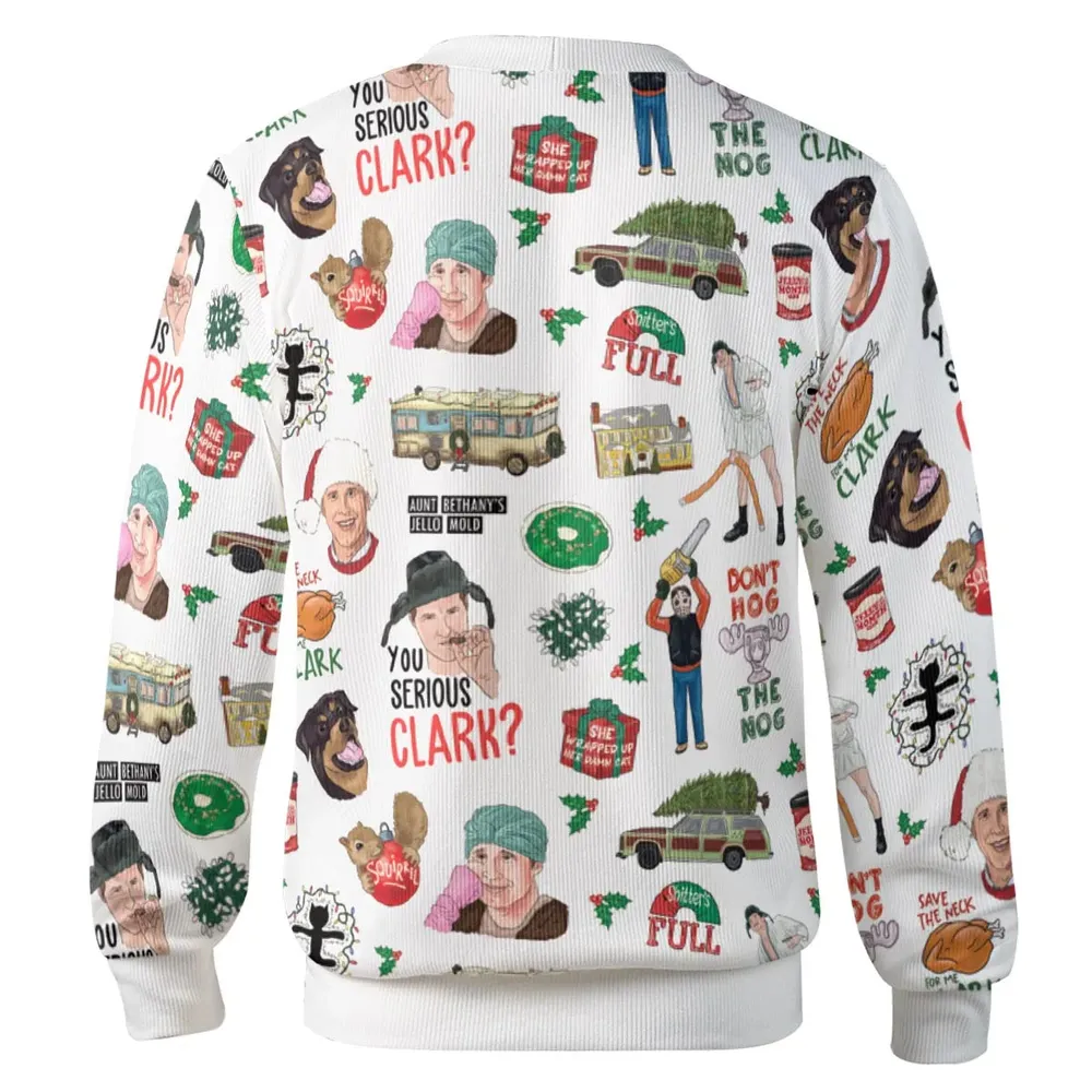 National Lampoon's Christmas Vacation Pattern Cardigan - 3