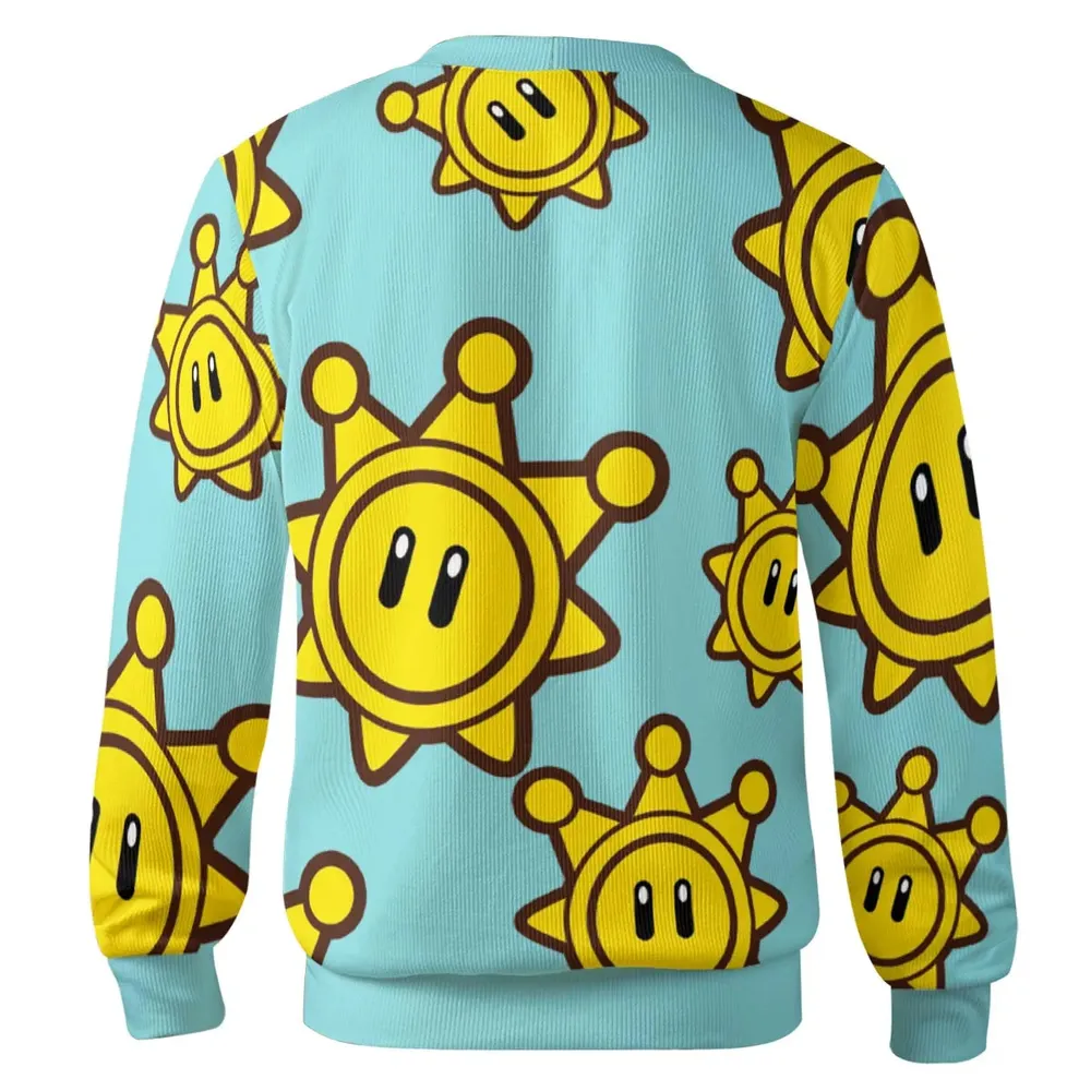 Shine Sprite Super Mario Button Up Cardigan - 3