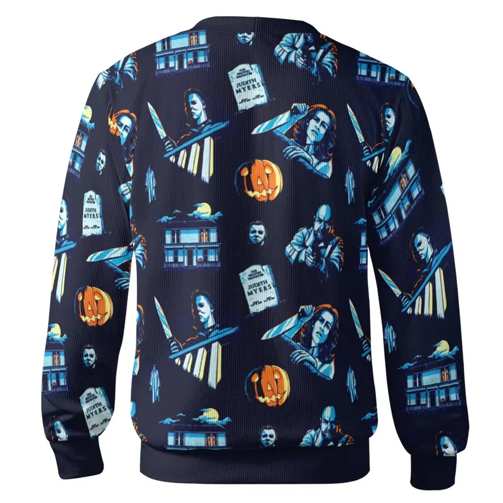 Horror Slasher Michael Myers Halloween Cardigan - 3