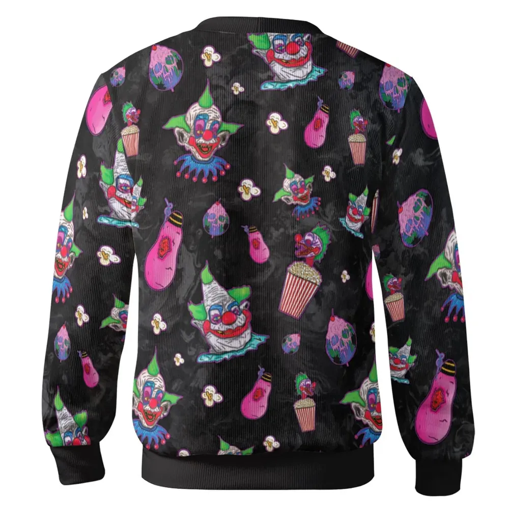 Space Horror Movie Killer Klowns Outer Cardigan - 3