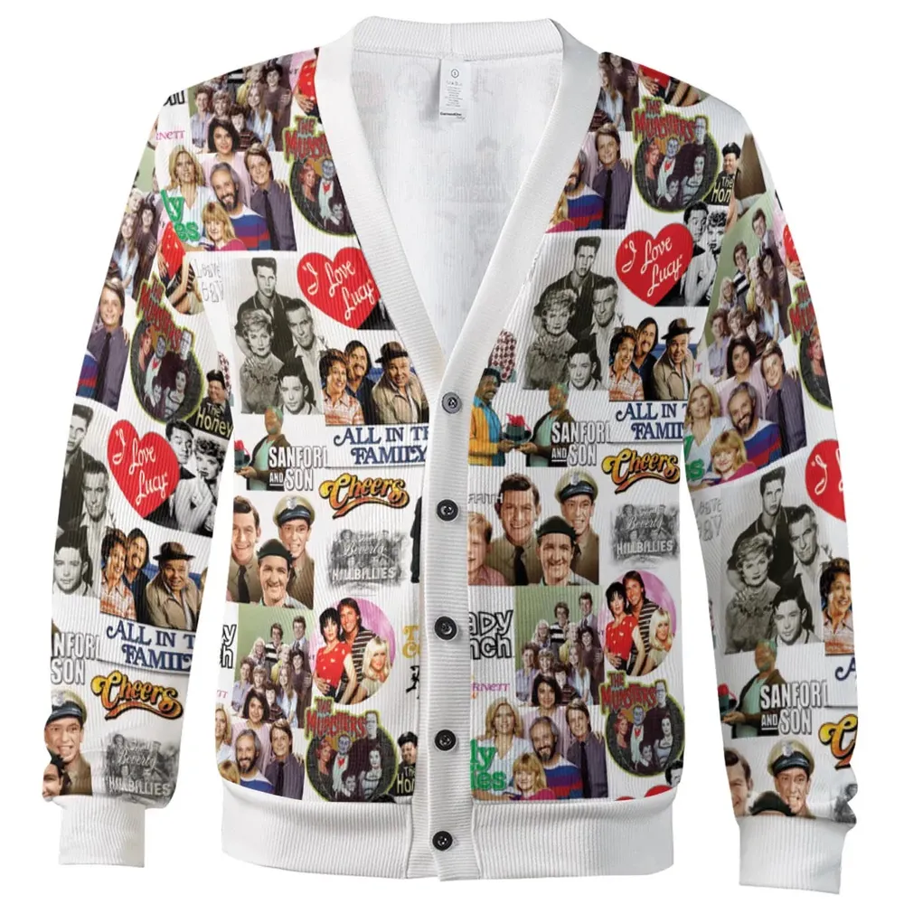 Stuck in the 80s Famous Sitcom Cardigan - 2