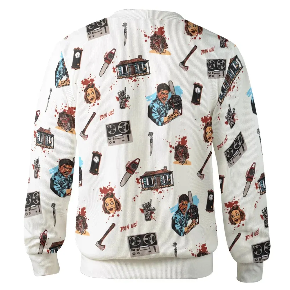 Supernatural Horror Evil Dead Halloween Cardigan - 3