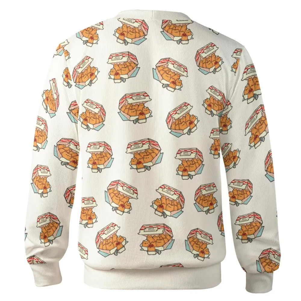 Kitten Nuggets Pattern Cardigan - 3