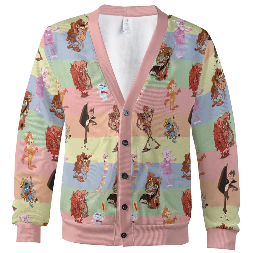 Spooky Monster Mash Cereal Monster Cardigan - 2