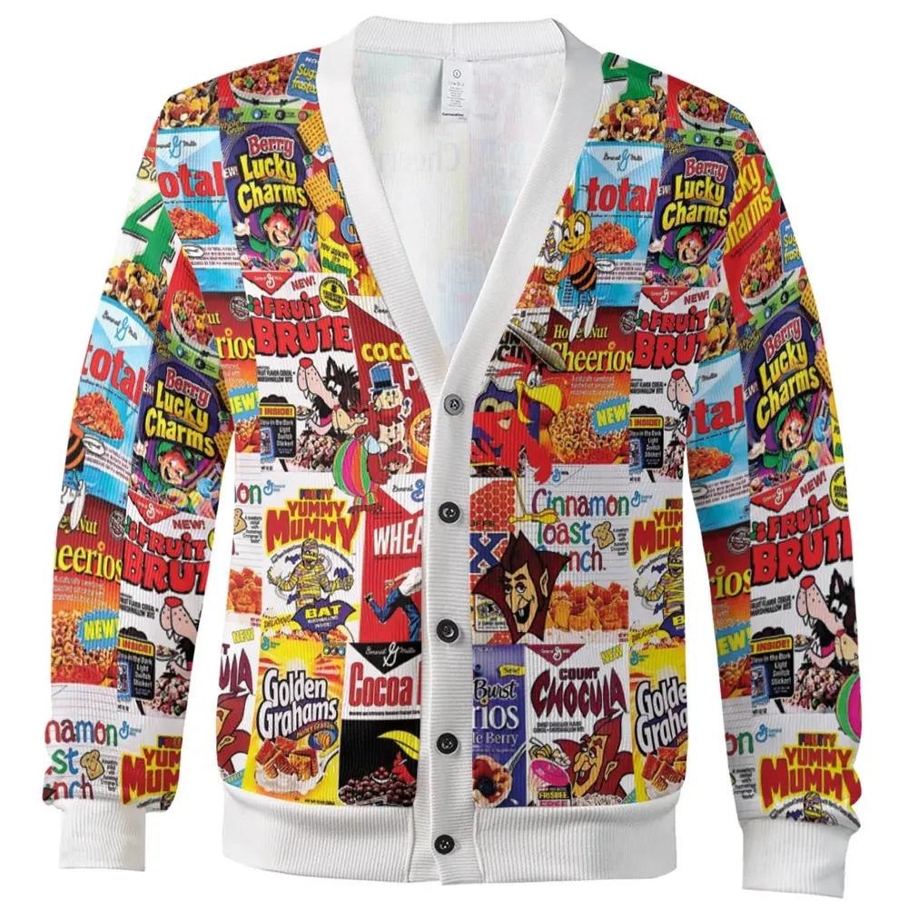 Popular Cereal Boxes Cardigan - 2