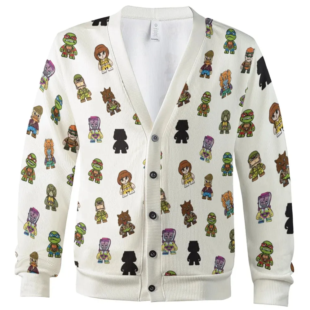 Teenage Mutant Ninja Turtles in Kidrobot style Cardigan - 2