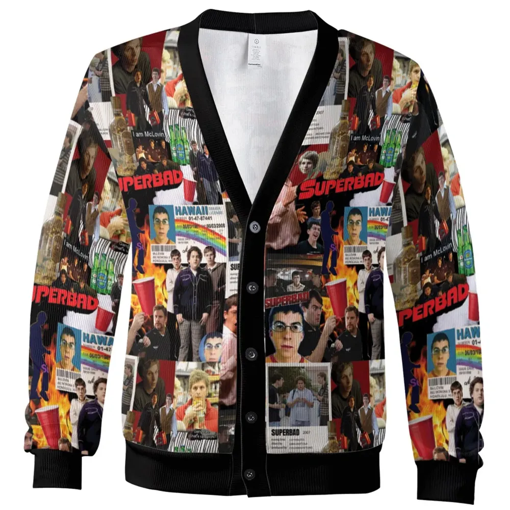 Seth Evan McLovin Superbad Cardigan - 2