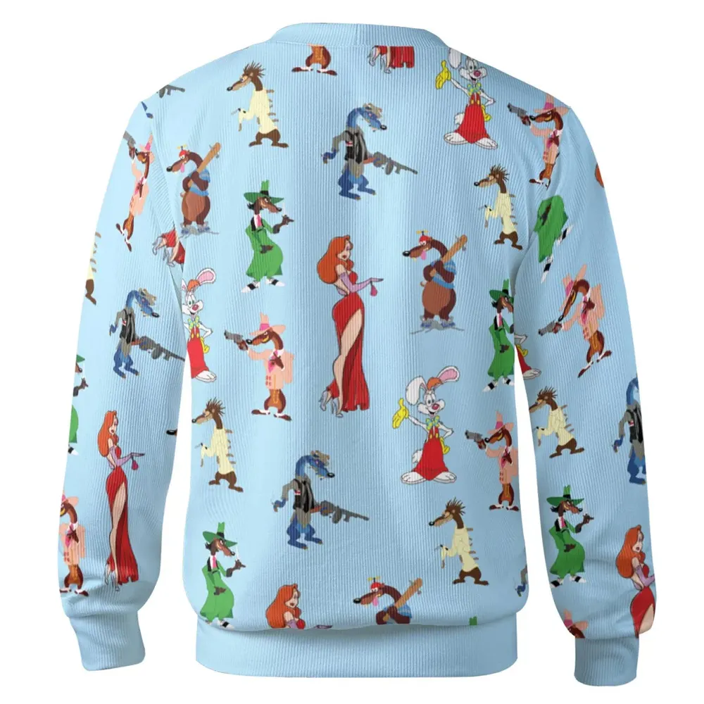 Roger Rabbit Jessica Rabbit The Weasels Who Framed Roger Rabbit Cardigan - 3