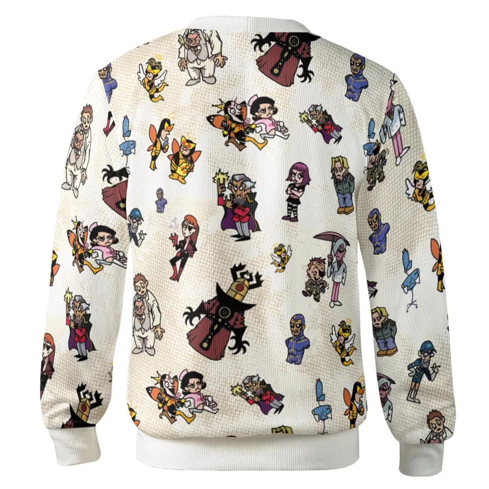 V Is For Venture The Venture Bros Villains Cardigan - 3