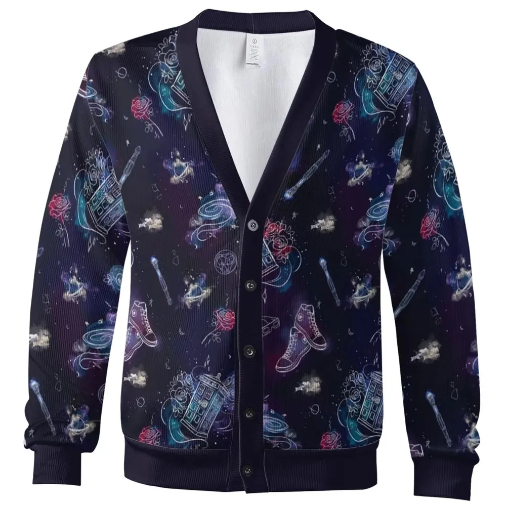 Tardis Doctor Who Seamless Cardigan - 2