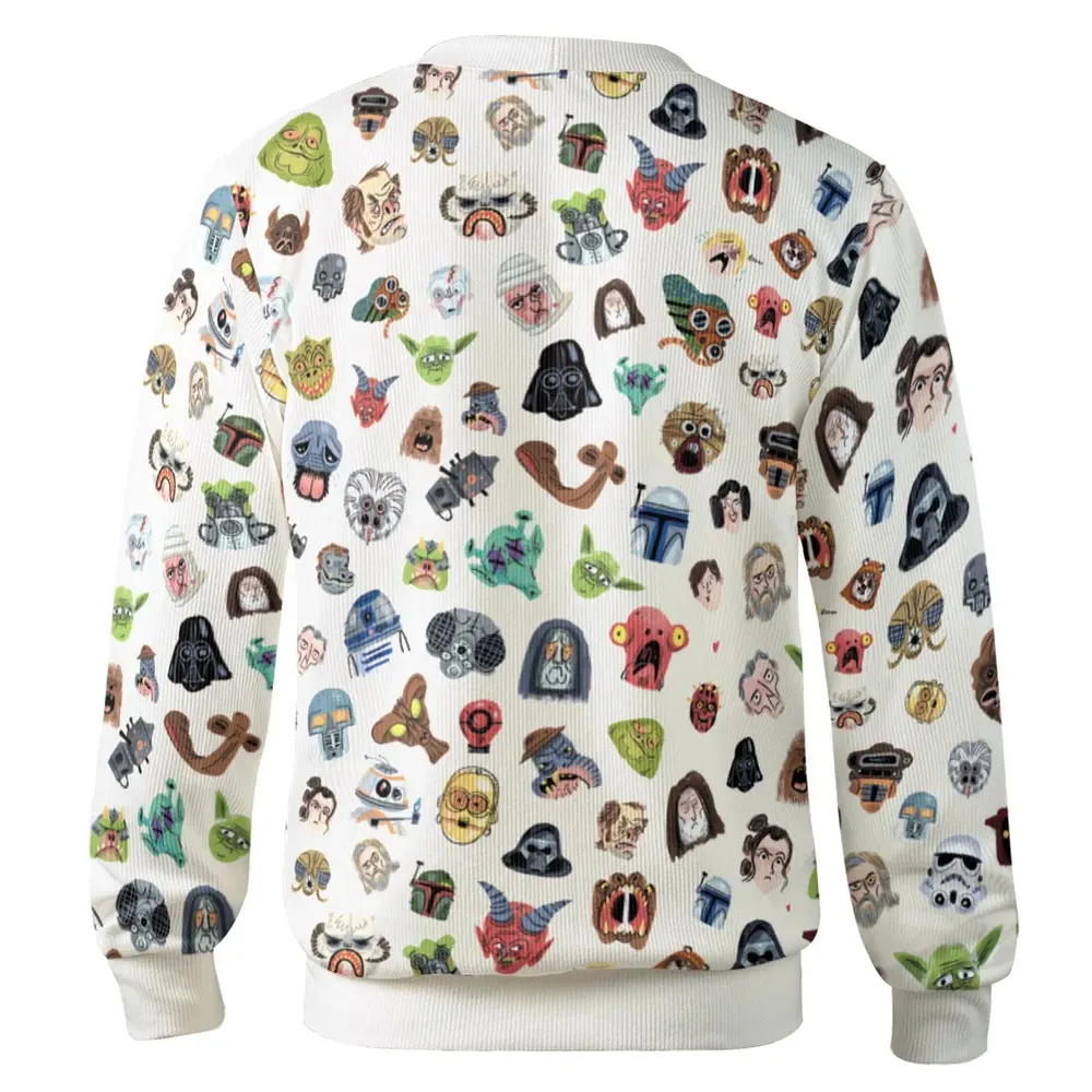 Star Wars Collage Pattern Cardigan - 3