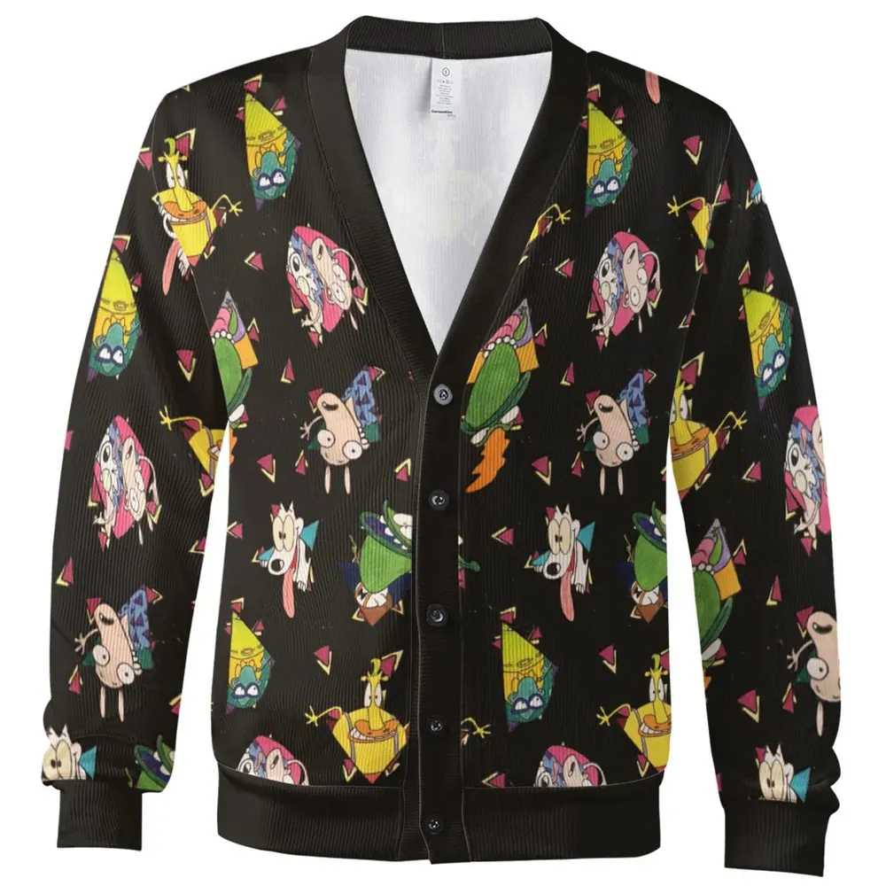 Rocko's Modern Life Pattern Cardigan - 2