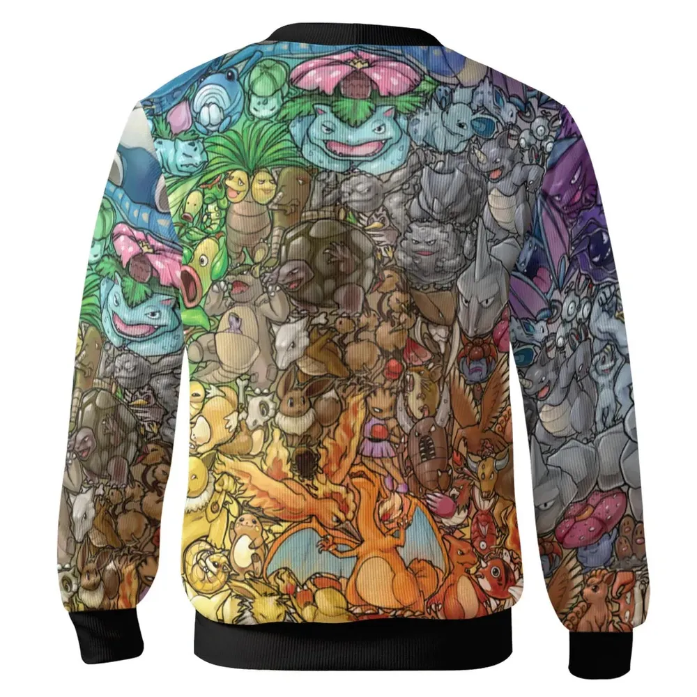 Rainbow Epic Pokemon Cardigan - 3