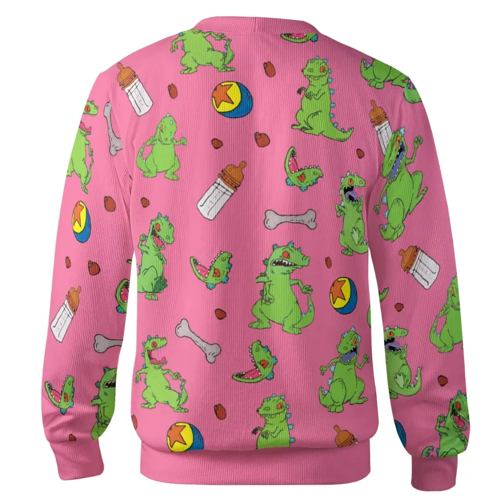 Rugrats Reptar Pattern Cardigan - 3