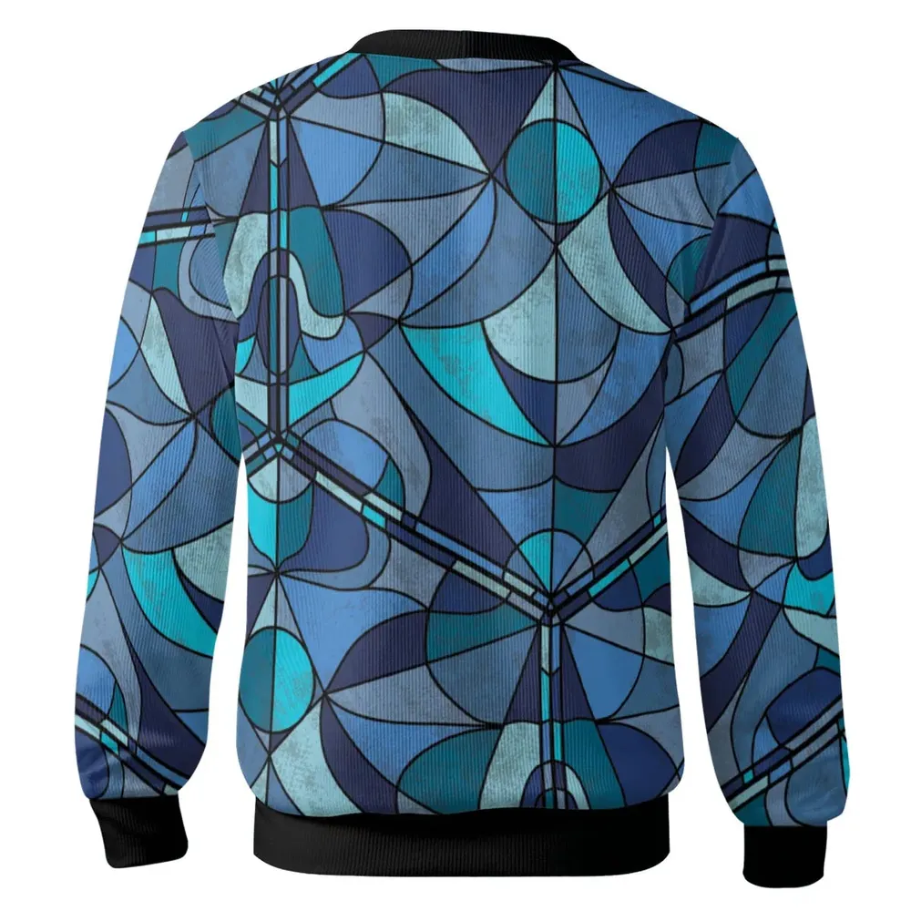 Stained Glass Monster RPG Cardigan - 3