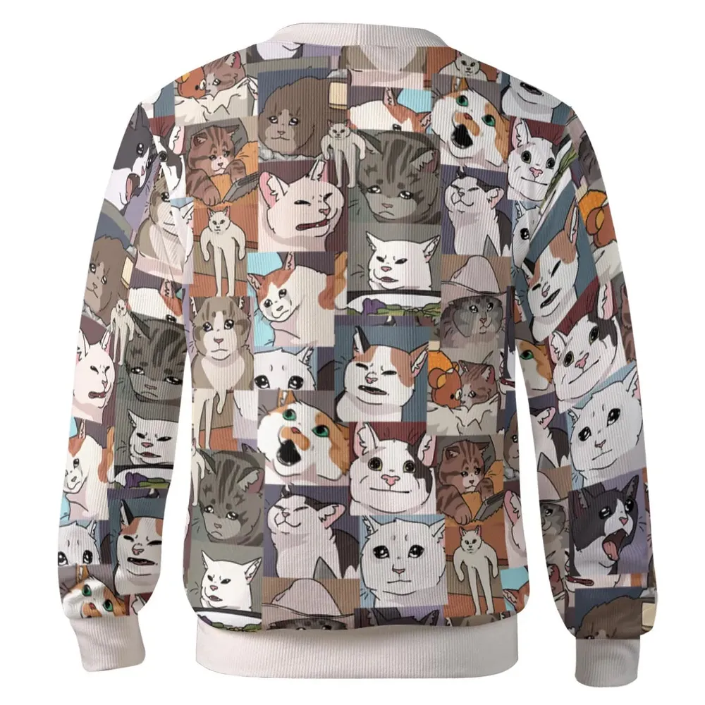 Funny Cat Internet Meme Cardigan - 3