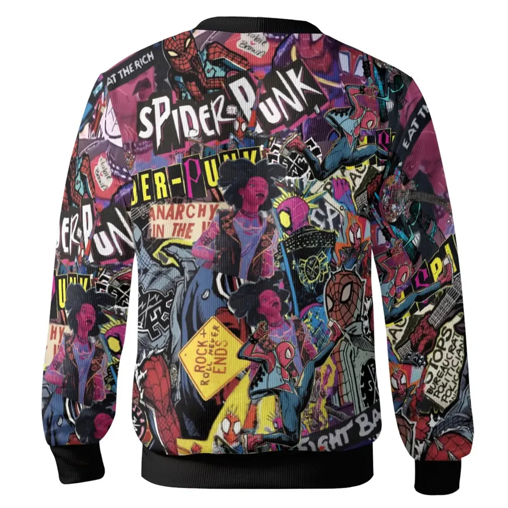 Spider-Punk Get Punked Across Spider-Verse Cardigan - 3