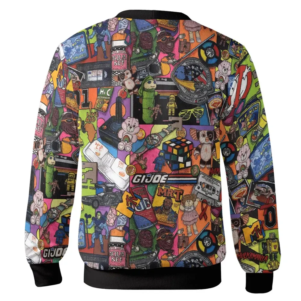 The 1980's. The Decade Of Greed Cardigan - 3