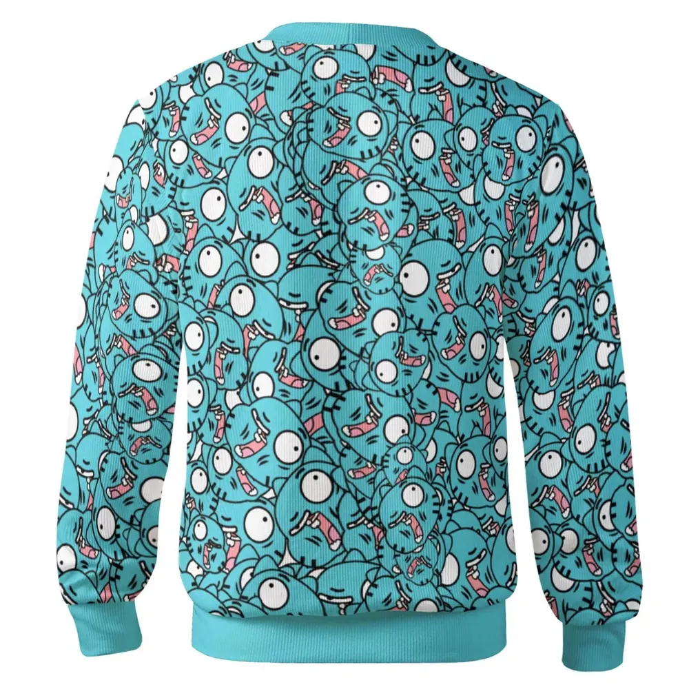 Gumball Watterson Pattern Cardigan - 3