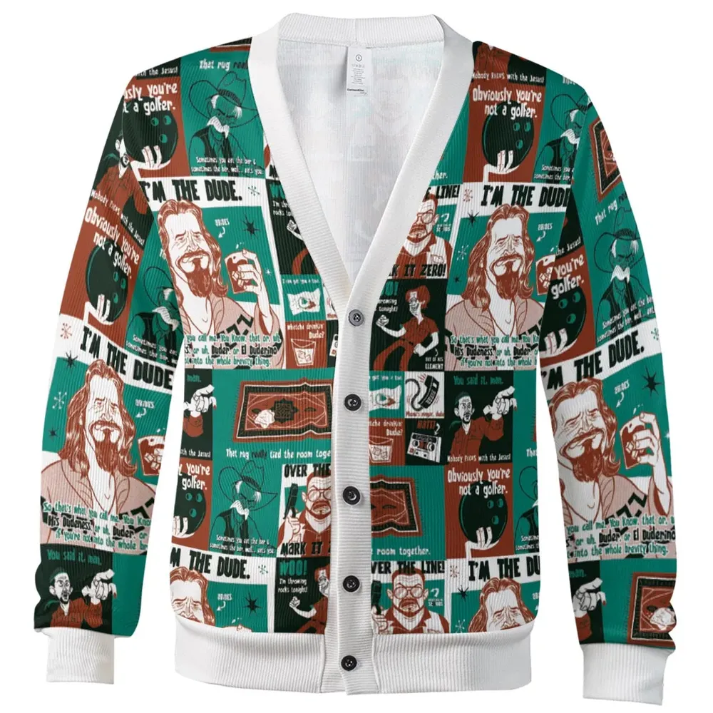 I'm The Dude The Big Lebowski Cardigan - 2