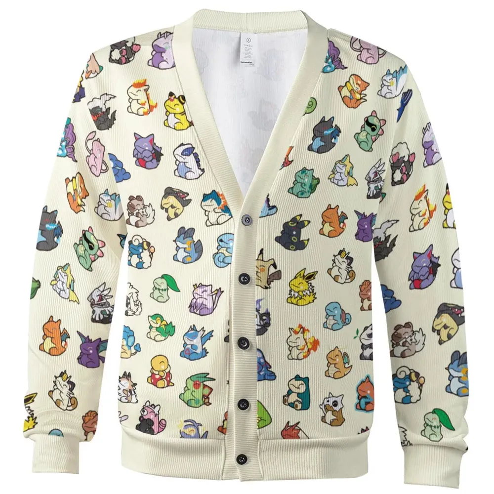 Pokemon In Substitute Style Cardigan - 2
