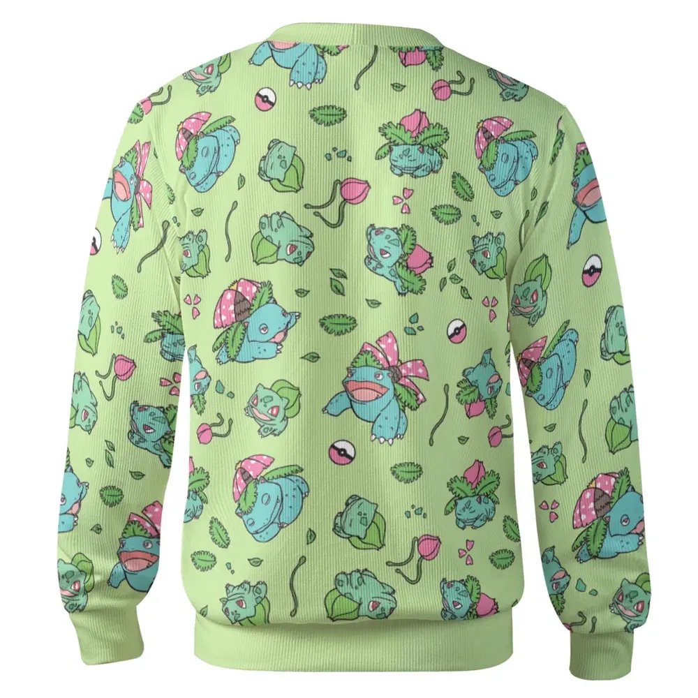 Venusaur Ivysaur and Bulbasaur Pokemon Cardigan - 3