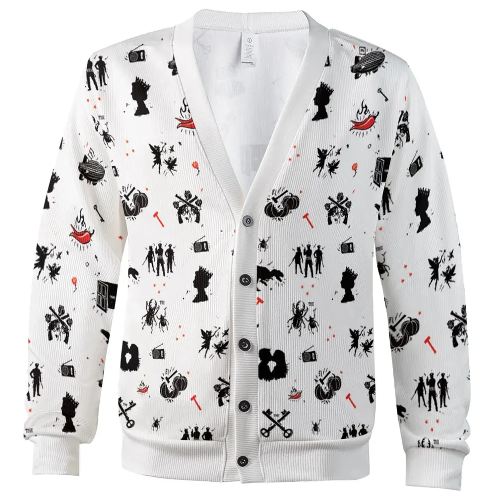 Legandary Bands Mashup Cardigan - 2