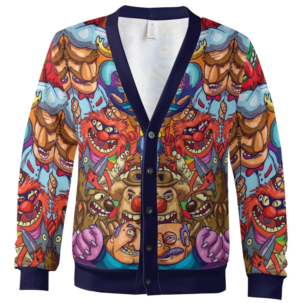 Monster Muppets The Muppets Characters Cardigan - 2