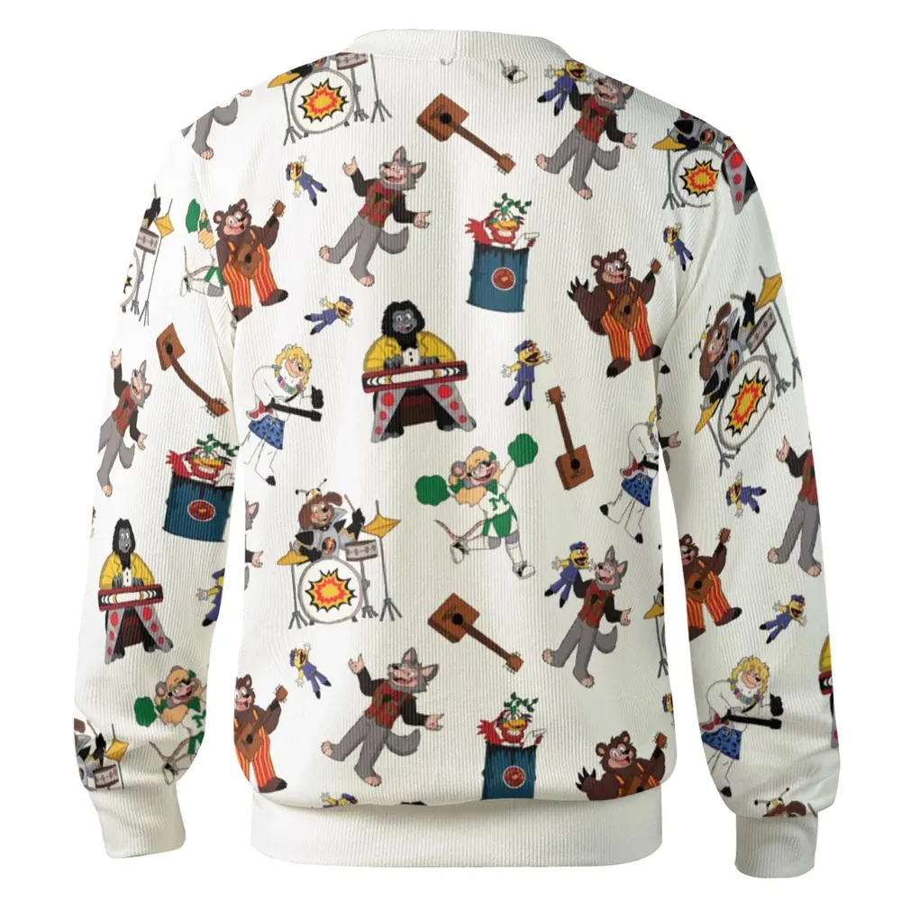 The Rock-afire Explosion Pattern Cardigan - 3