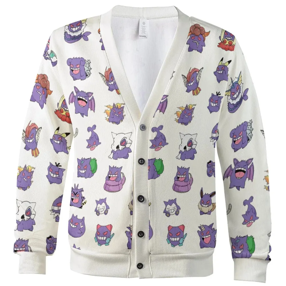 Gengar Cosplay Pokemon Cardigan - 2