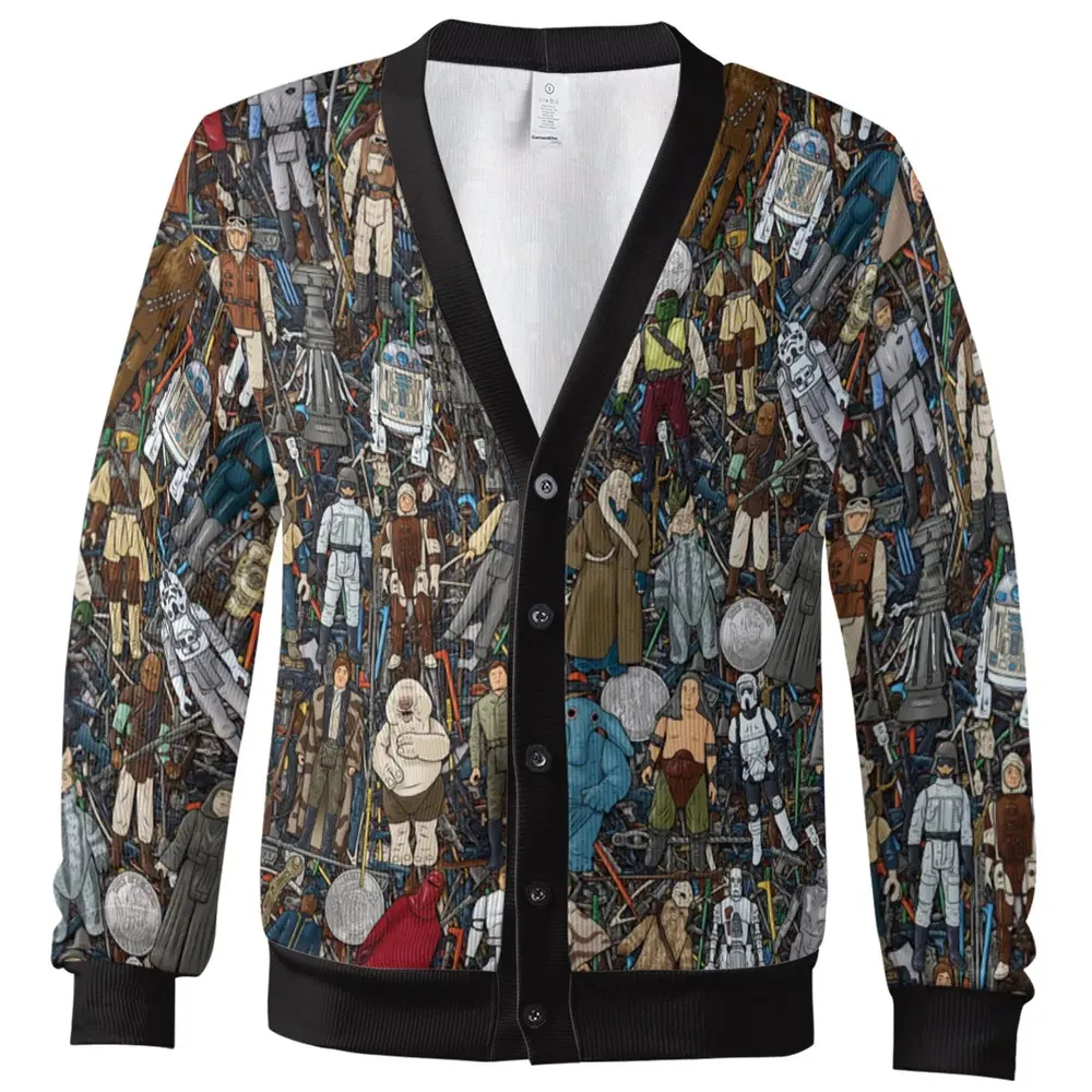 Star Wars Characters Figures Cardigan - 2