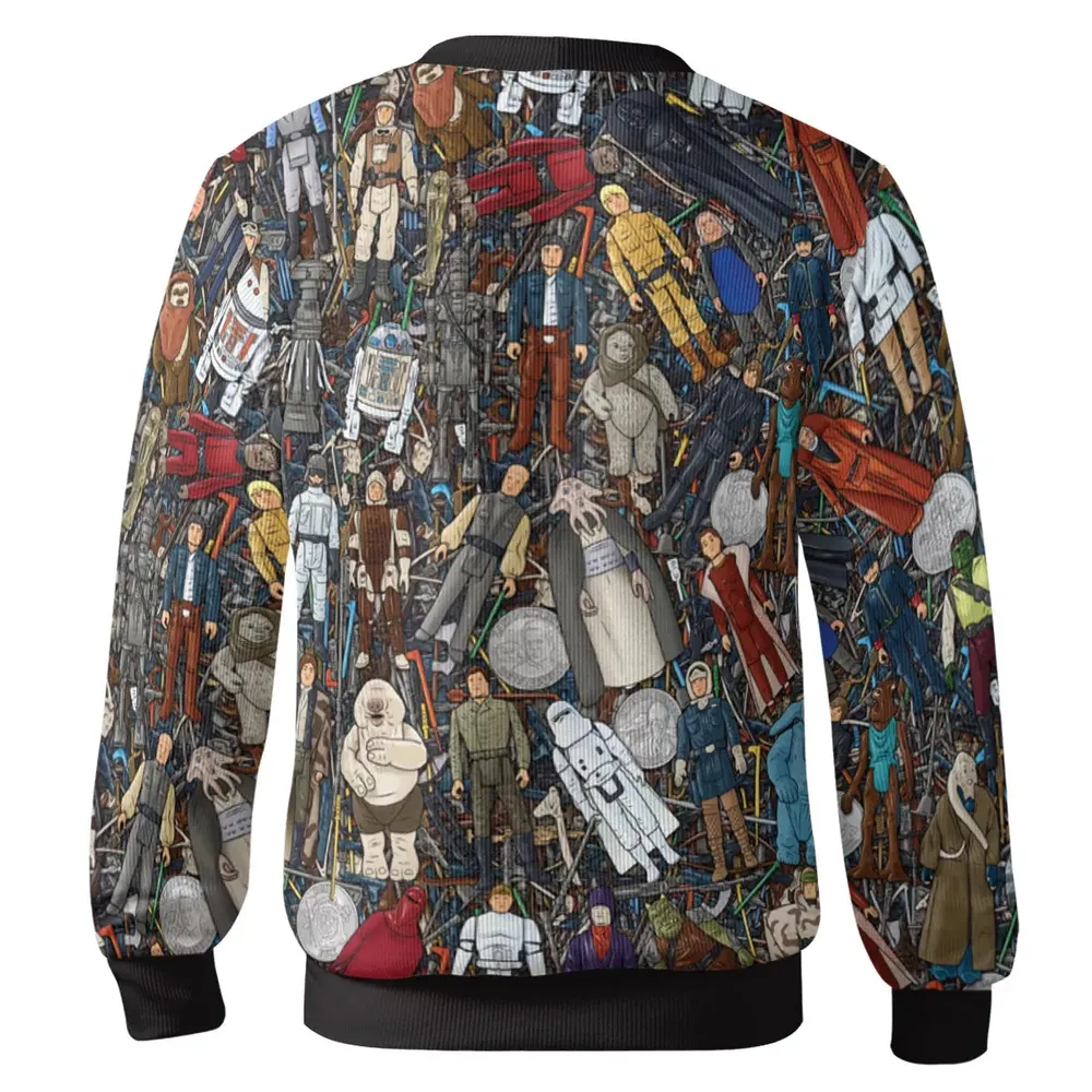 Star Wars Characters Figures Cardigan - 3