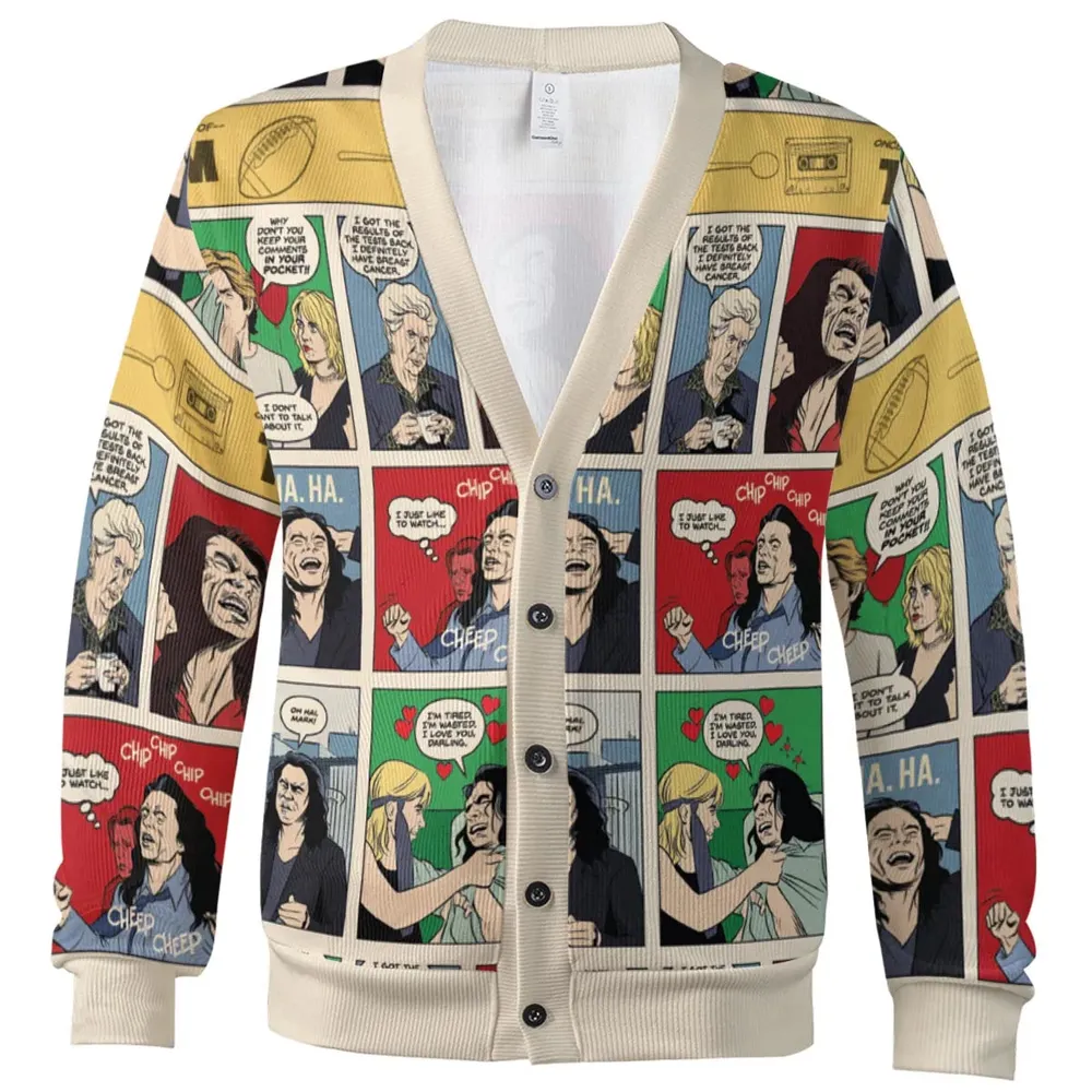 The Room Comic Style Cardigan - 2
