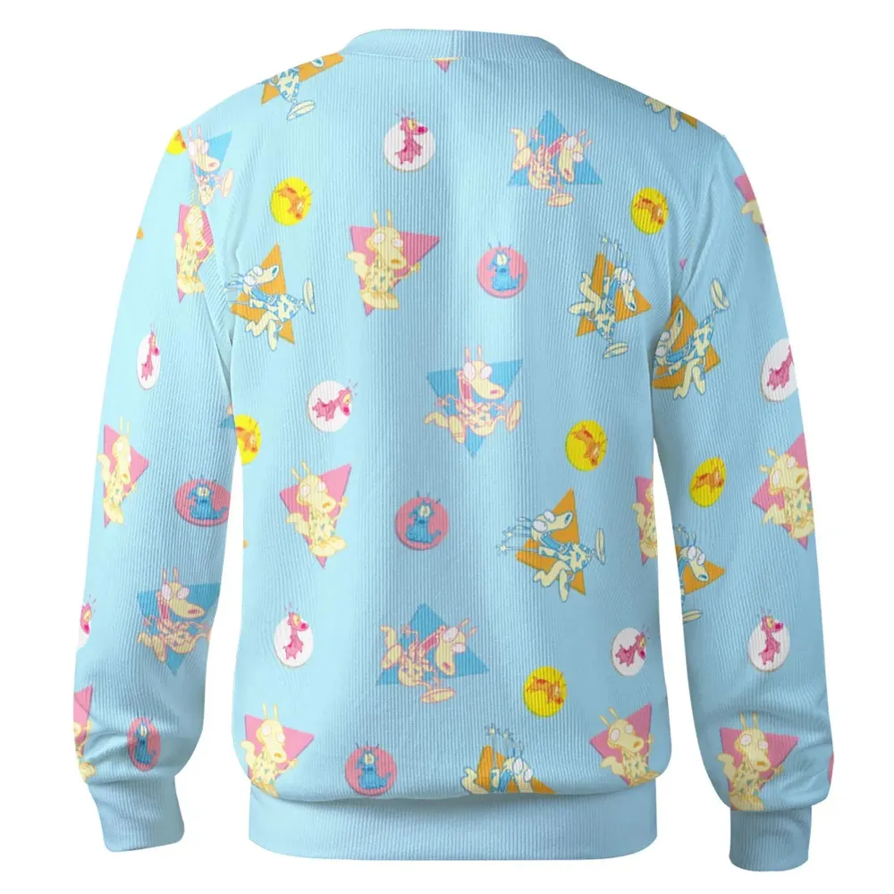 Rocko and Spunky Pattern Rocko's Modern Life Cardigan - 3