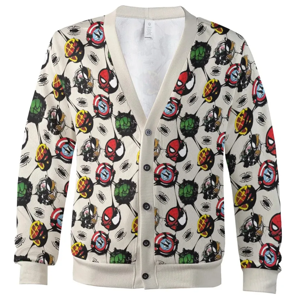 Spider Venom Pattern Cardigan - 2