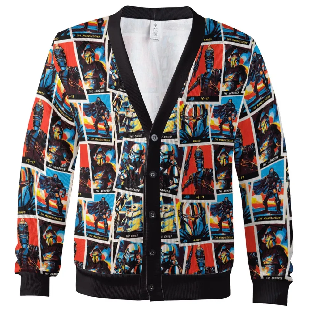This Is The Way The Mando Pattern Cardigan - 2
