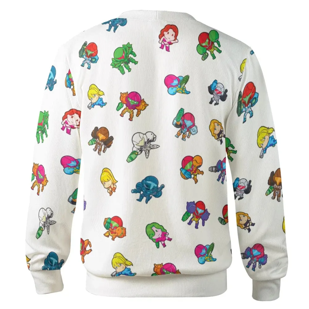 The Many Suits Of Samus Metroid Pattern Cardigan - 3