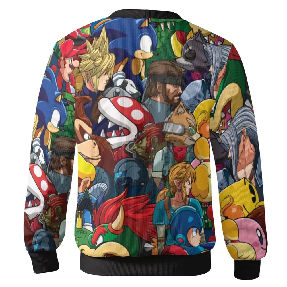 Smash Fight Super Smash Characters Cardigan - 3
