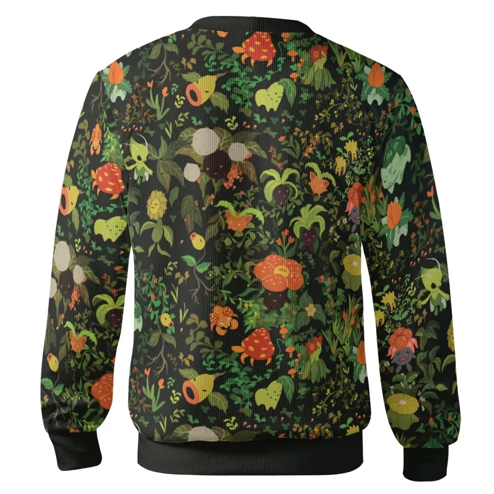 Grass Pokemon Patterns Cardigan - 3