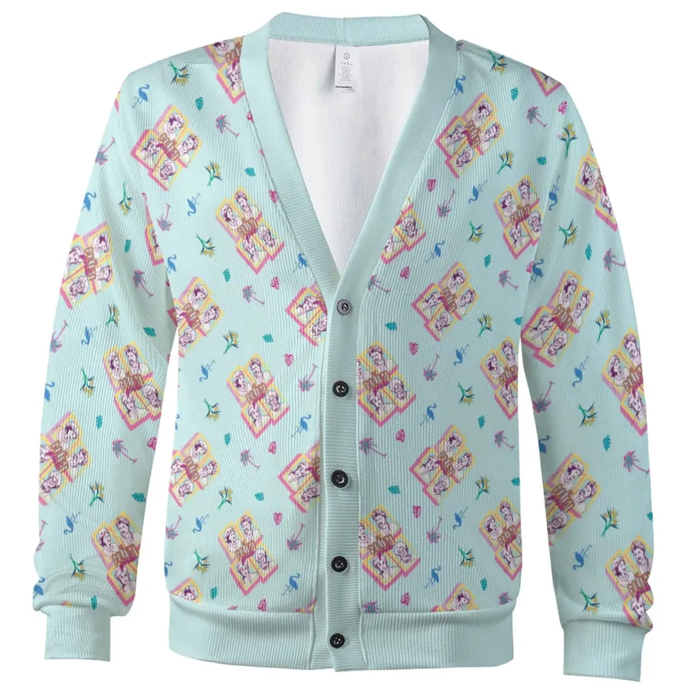 Golden Girls Patterned Cardigan - 2