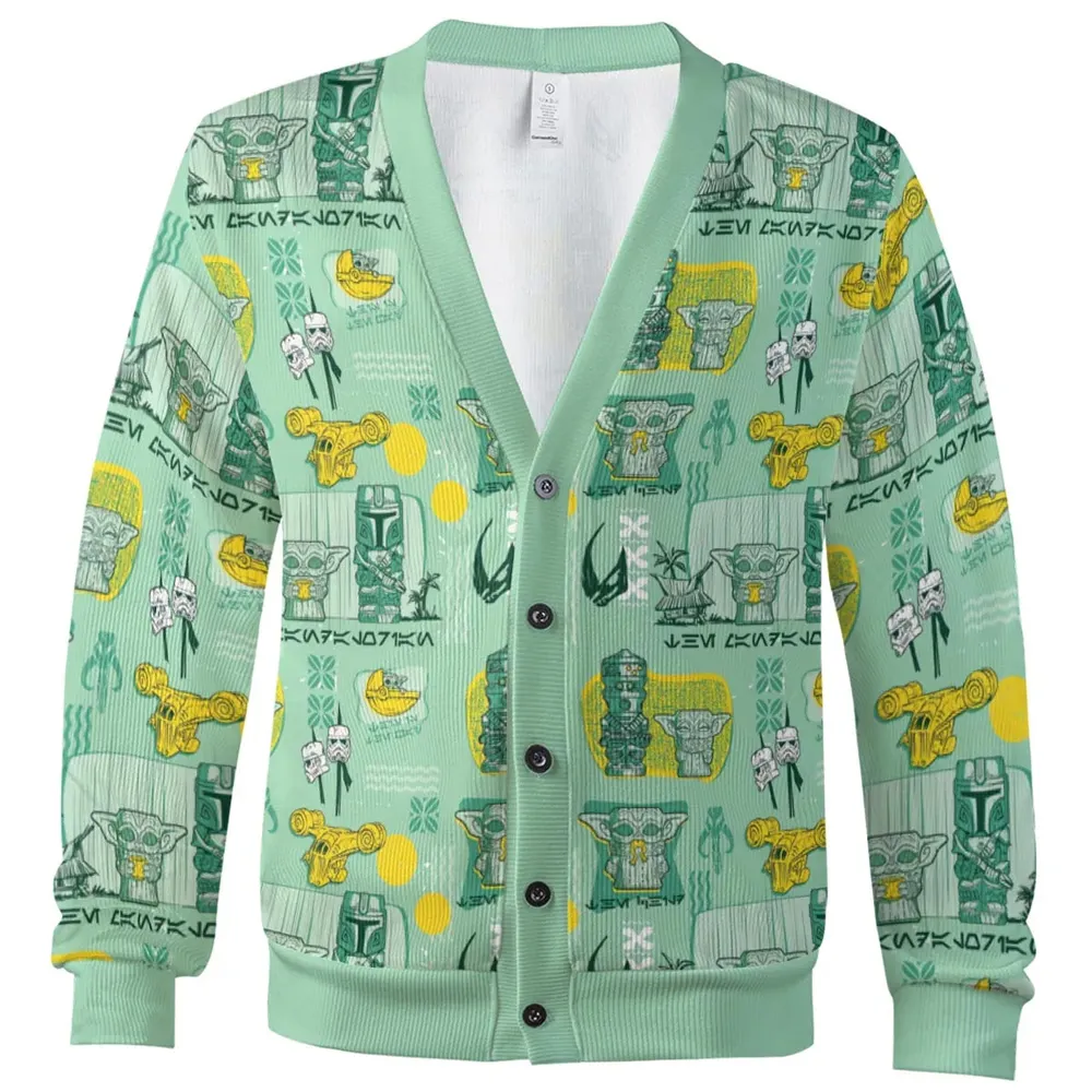 The Mandalorian Star Wars Aloha Cardigan - 2