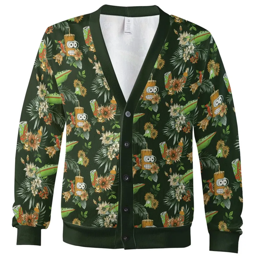 The Year 3000 Bender Futurama Cardigan - 2