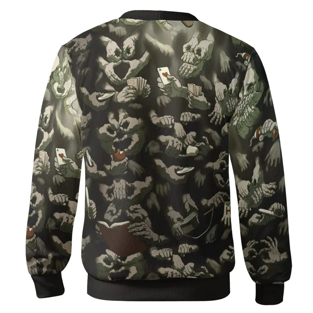 Funny Helping Hands Labyrinth Cardigan - 3