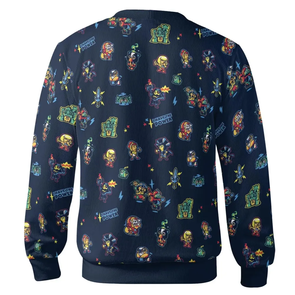 Masters Of The Universe Funny Pattern Cardigan - 3
