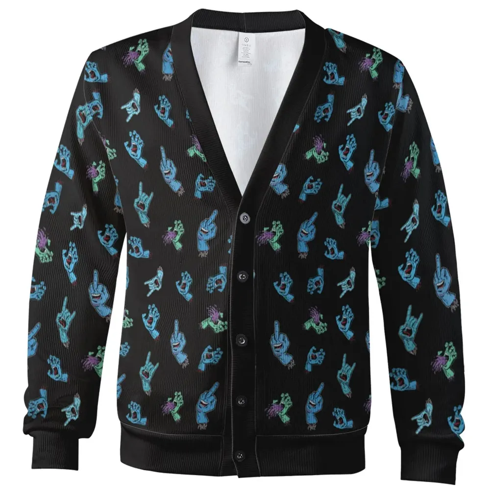 Santa Cruz Screaming Hand Cardigan - 2