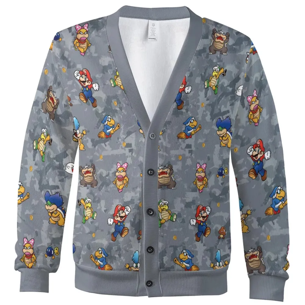 Super Mario Nintendo Video Game Cardigan - 2