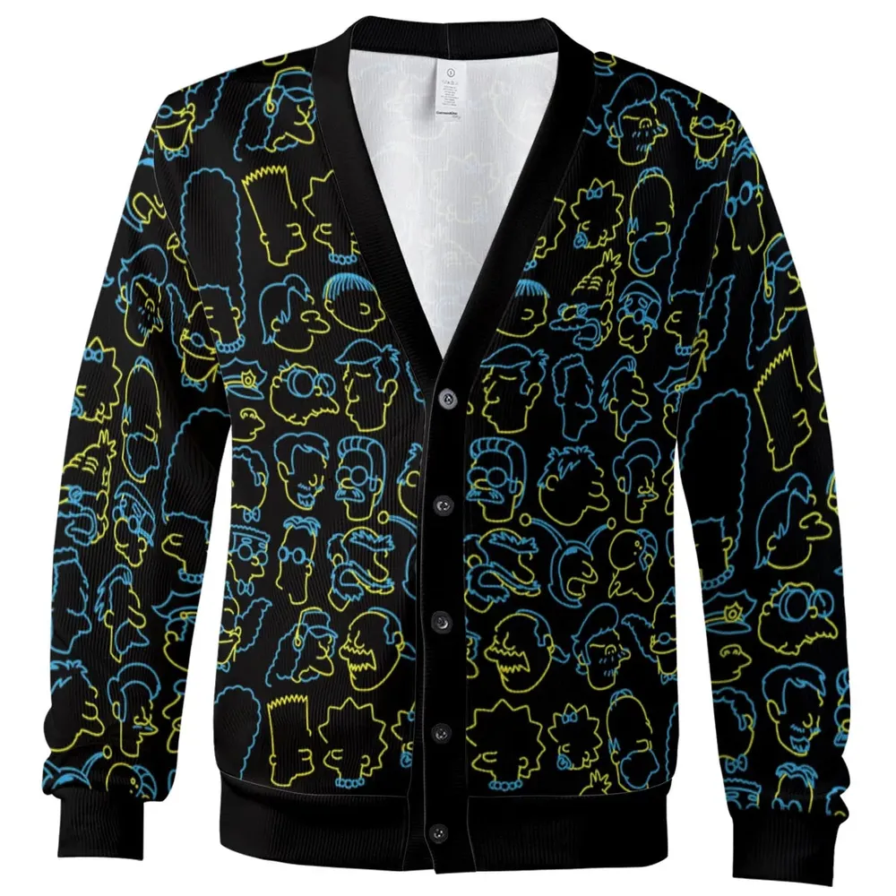 The Simpsons Neon Cardigan - 2