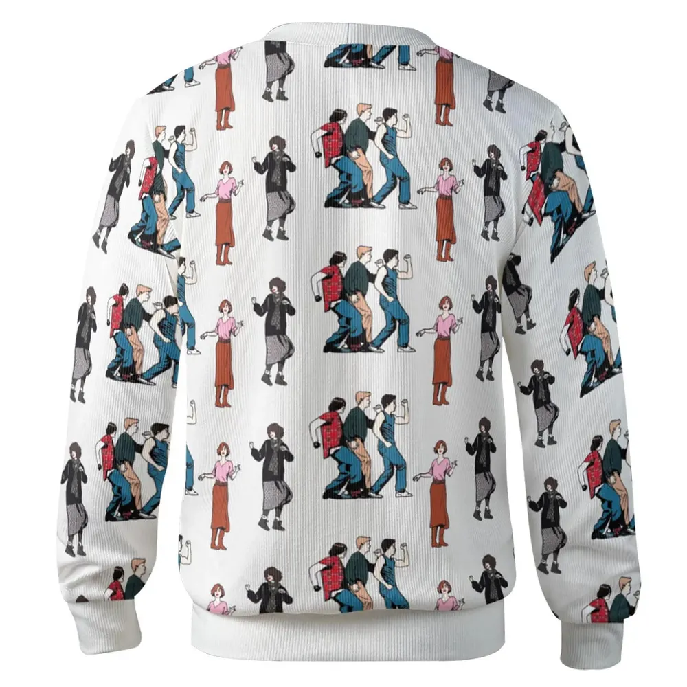 The Breakfast Club Characters Pattern Cardigan - 3