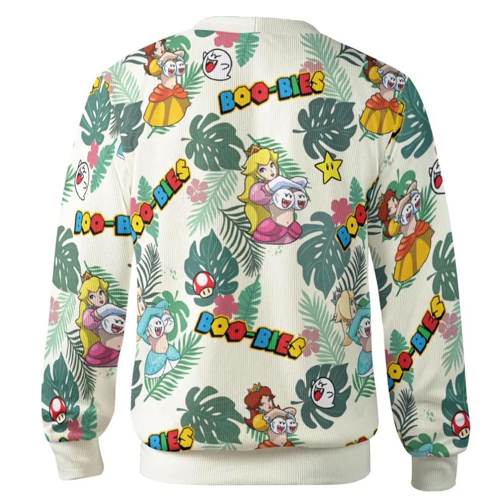 Super Mario Boo-Bies Pattern Cardigan - 3